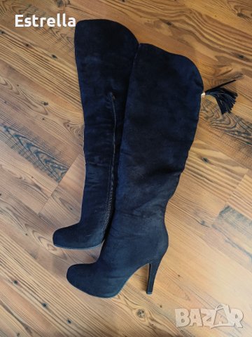 Страхотни високи ботуши , снимка 3 - Дамски ботуши - 43167071