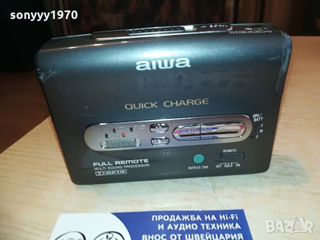 ПОРЪЧАН-aiwa hs-px547-walkman-mettal, снимка 8 - MP3 и MP4 плеъри - 28436211