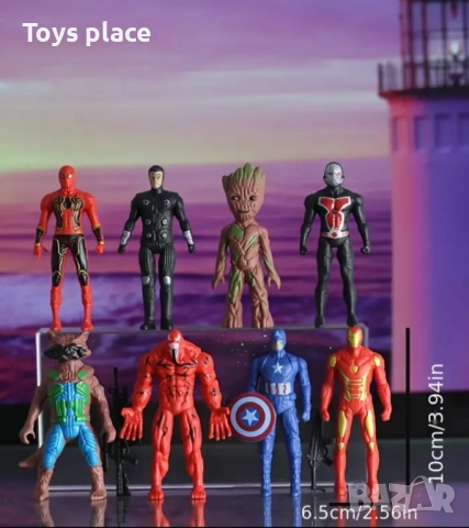 Фигурки Avengers супер герои 