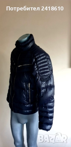 Diesel Mens Down Jacket  Size L ОРИГИНАЛ! Мъжко Зимно пухено Яке!, снимка 10 - Якета - 52215191