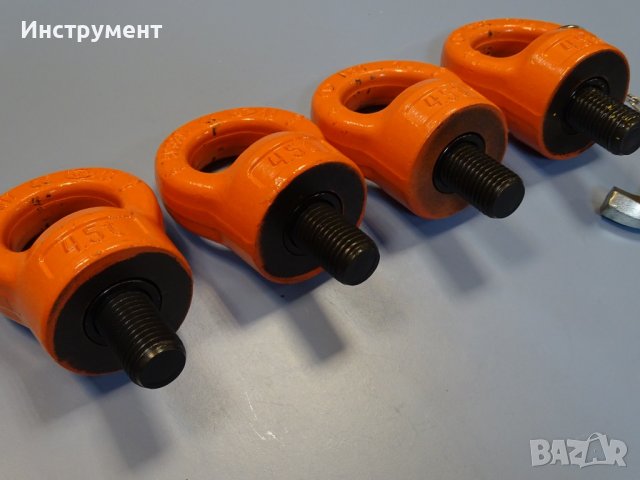 Ротационен ринг болт М30/45mm 4.5Т/клас 10, снимка 2 - Резервни части за машини - 43240785