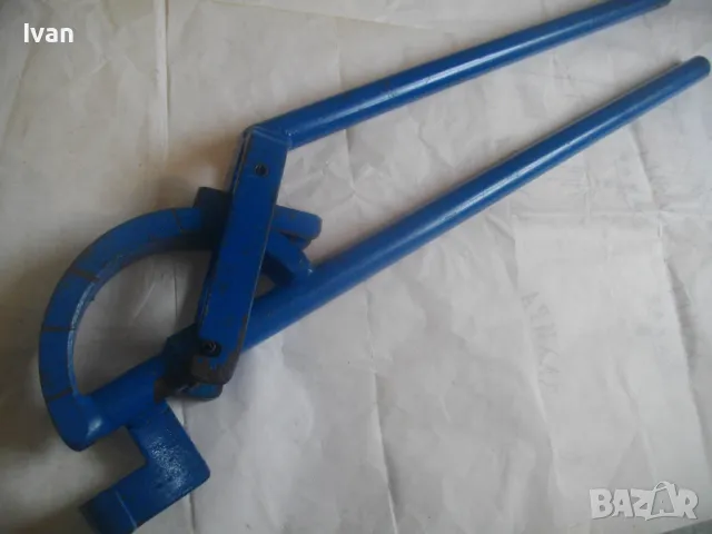 ТРЪБОГИБ 22мм Масивен немски старо качество Ръчен уред огъване всякакви тръби метални дебелостенни, снимка 4 - Други инструменти - 47757043