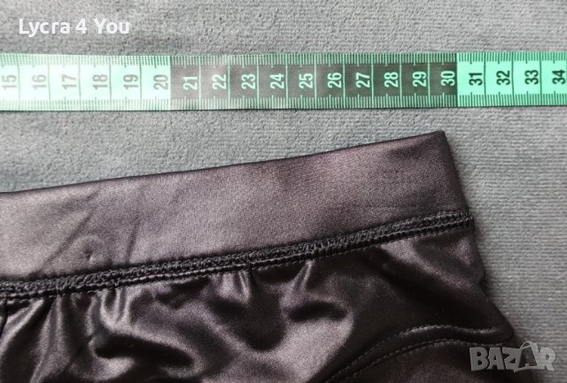 S/M къси черни кожени панталонки, снимка 14 - Къси панталони и бермуди - 37923670