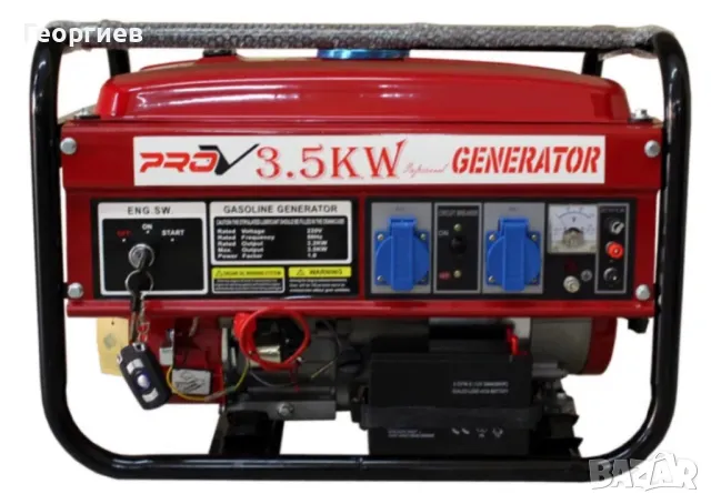 Генератор 3,5 кв. дистанционно и ел старт