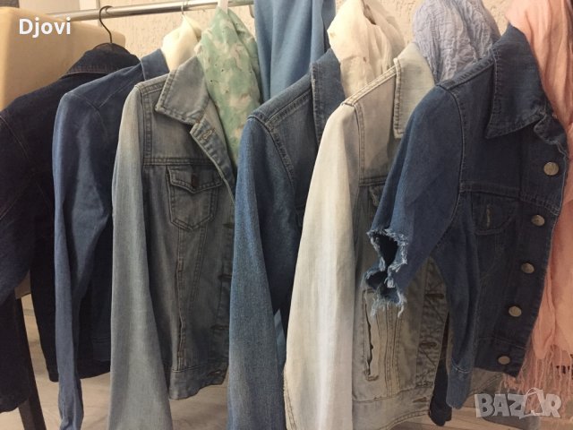 Дънкови якета  S/M, снимка 3 - Якета - 32303943