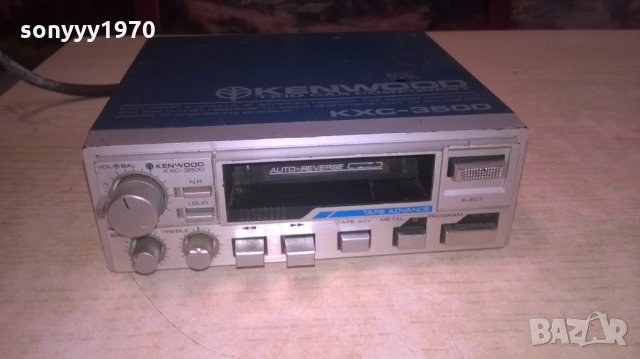 kenwood kxc-3500-cassette deck-made in japan-внос холандия, снимка 2 - Аксесоари и консумативи - 27914119