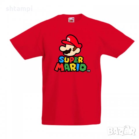 Детска тениска Супер Марио Super Mario TM, снимка 2 - Детски тениски и потници - 33081525