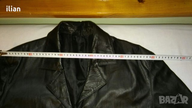 Мъжко кожено яке тип сако, снимка 7 - Якета - 27094317