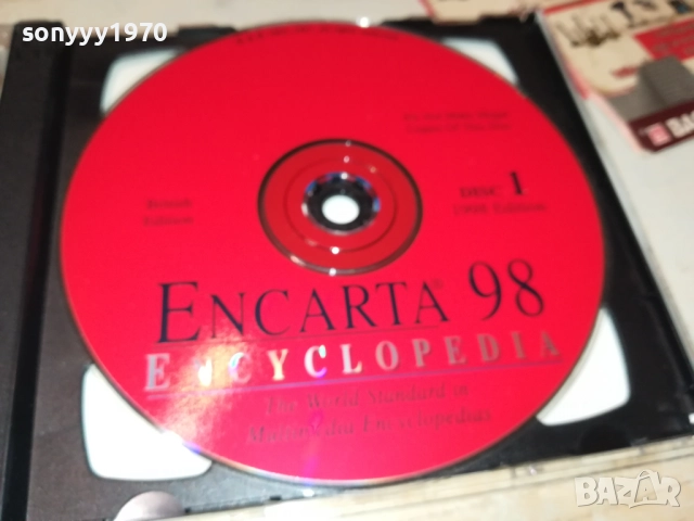 ENCARTA 98 ENCYCLOPEDIA-ДВА ДИСКА 2609250359, снимка 6 - Други игри и конзоли - 51841788