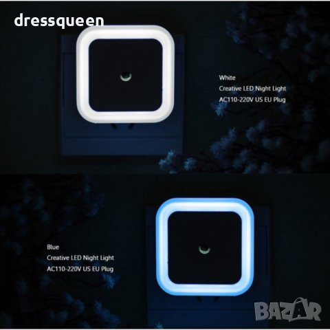 3744 LED  лампа за контакт със сензор за включване и изключване, снимка 12 - Лед осветление - 43941653