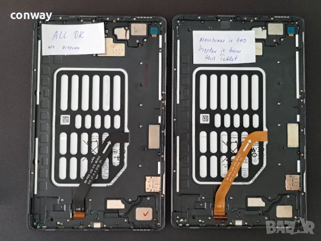 Samsung Galaxy S6 Lite 10.4 SM P-610 Wi-Fi 64GB - 2 ТАБЛЕТА - ЧАСТИ