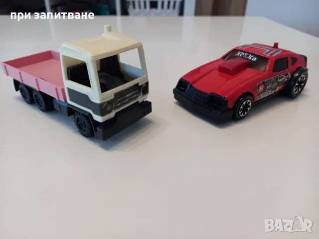 Стари играчки, количка Tonka и камионче Bison
