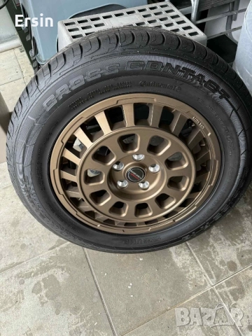 Оригинални Джанти BORBET 18 ки 5x118 С гуми CONTiNENTAL CROSS CONTACT 255 / 55 R 18 (чисто нови) , снимка 16 - Гуми и джанти - 52527698