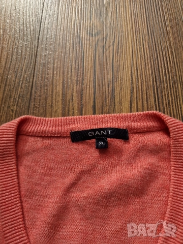 Страхотнен мъжки пуловер GANT размер XL, снимка 5 - Пуловери - 52487759