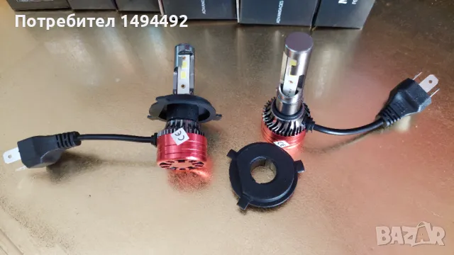 H4 Led автомобилни крушки, снимка 3 - Аксесоари и консумативи - 48629096