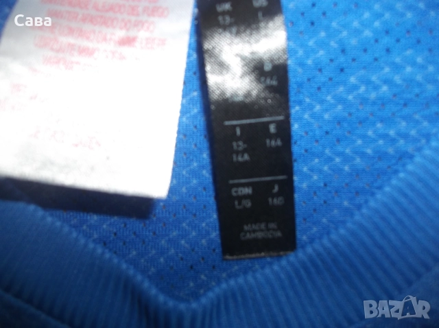 Тениски ADIDAS  мъжки,С /сини,МЕСИ/, снимка 4 - Тениски - 45983844