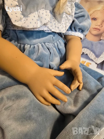 Annette Himstedt – ALKE – North Child серия (със сертификат) Колекционерска кукла, снимка 7 - Декорация за дома - 53107988