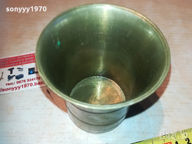 хаванче-мед/месинг внос германия 1005212050, снимка 11 - Антикварни и старинни предмети - 32830107