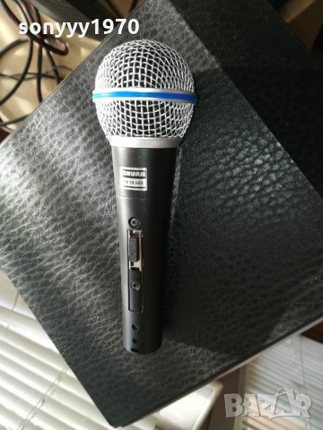 shure beta sm58s-profi microphone-внос швеицария 2803211805, снимка 8 - Микрофони - 32335667