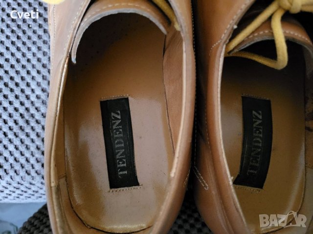 Мъжки кожени обувки Тенденц, снимка 4 - Официални обувки - 38561325