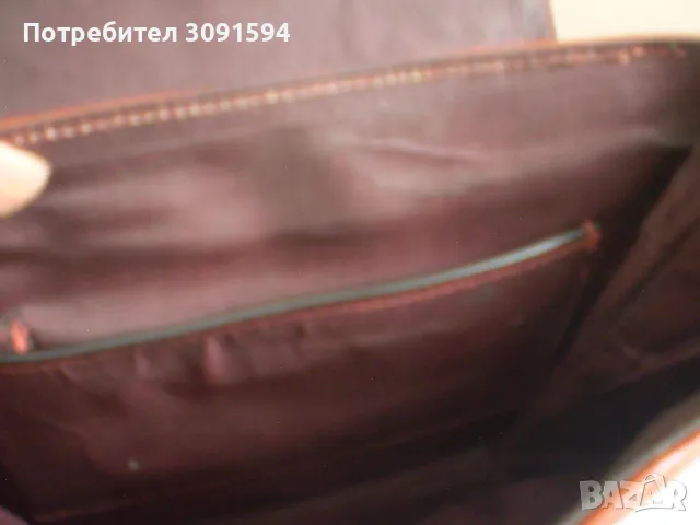 Винтидж стил на 80-те червена чанта с горна дръжка, снимка 6 - Други ценни предмети - 50201485