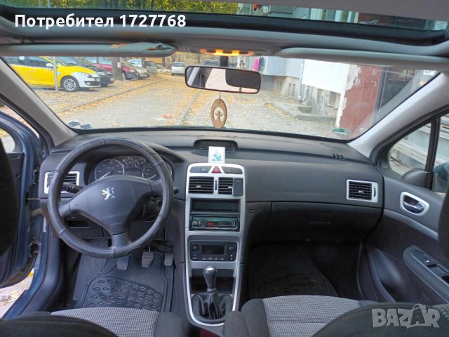 Страхотно пежо 307 sw, снимка 6 - Автомобили и джипове - 43453334