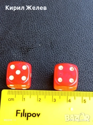 Две стари редки зарчета от соца червени шестранно за КОЛЕКЦИЯ 89191, снимка 4 - Други ценни предмети - 51395068