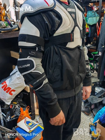 Хокейни протектори Bauer , снимка 8 - Зимни спортове - 53510190