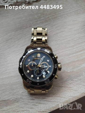 Елегантен мъжки часовник INVICTA , снимка 2 - Мъжки - 53263101