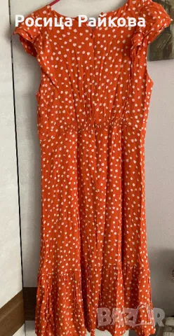 Дълга рокля, 42 размер, снимка 6 - Рокли - 48733669