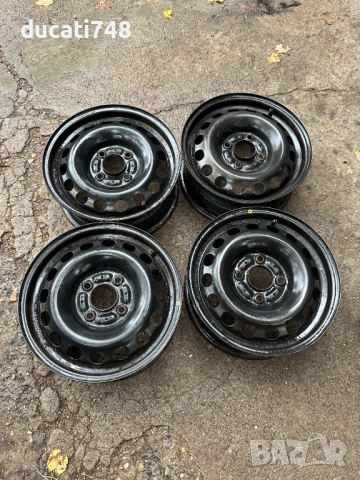 4бр. железни джанти 15" 4х114.3 - Hyundai, KIA, снимка 2 - Гуми и джанти - 51986887