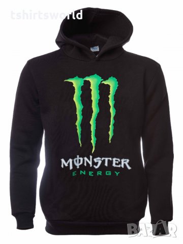 Нов детски суичър с трансферен печат Монстър, MONSTER