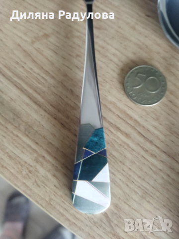 3 бр. метални декоративни лъжици, снимка 8 - Декорация за дома - 53426164