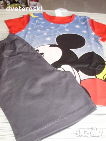 Детска пижама с къс ръкав за момче ръст 116 Мики Маус ......., снимка 10 - Детски пижами - 21196091