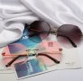Поляризирани дамски слънчеви очила UV 400 / стъкла диамант полигон, снимка 4