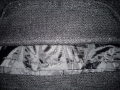 Черна Пола с ламе и хастар, Размер L (36). Код 1678, снимка 3