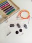 Луксозен комплект KnitPro Zing с 8 броя обръчи, снимка 3