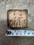 Старинна теракотена плочка с релеф, снимка 4