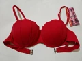Нов червен бански горнище M размер 38 чашка мида , снимка 3