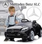 Акумулаторен КОЛА Licensed Mercedes Benz SLC300 12V с меки гуми с Кожена седалка, снимка 3
