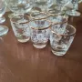Кристален сервиз вино,ракия 19 бр., снимка 3