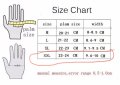 Мъжки/Дамски 4 сезонни мото ръкавици за мотор от телешка кожа с протектори, снимка 4