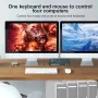 HDMI KVM превключвател 2 монитора 4 компютъра, снимка 2