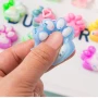 5971 Светещо скуиши Котешки лапички 7 см, антистрес играчка SQUISHY, снимка 2