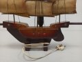 Дървено корабче-лампа -1, снимка 6