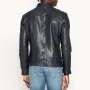 Freaky Nation Мъжко Кожено Яке Естествена Кожа M-L, снимка 2