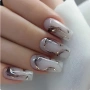 Самозалепващи изкуствени нокти Press On Nails, снимка 5