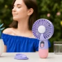 🌬️💧 Преносим вентилатор 2в1 – охлаждаща свежест навсякъде с теб, снимка 4