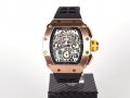 Richard Mille 11-03 rose gold часовник, снимка 1 - Мъжки - 32580604