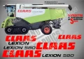 CLAAS Lexion 6600 стикери надписи, снимка 5